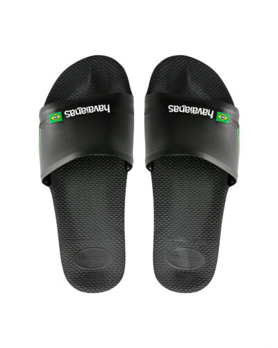 Slide Brasil Slide Ons - Black