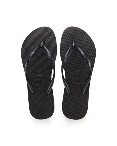 Slim Flip Flops - Black