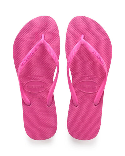 Slim Flip Flops - Shocking Pink