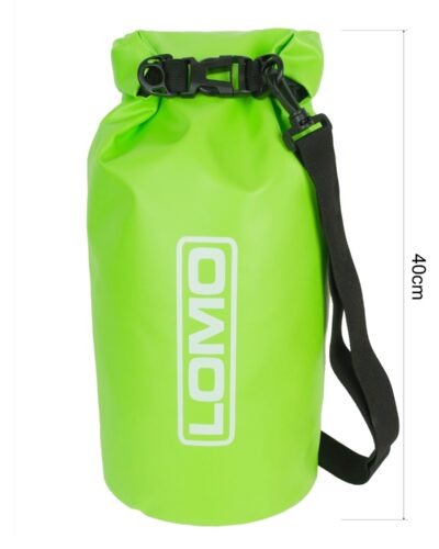 10L Dry Bag with Shoulder Strap - Green