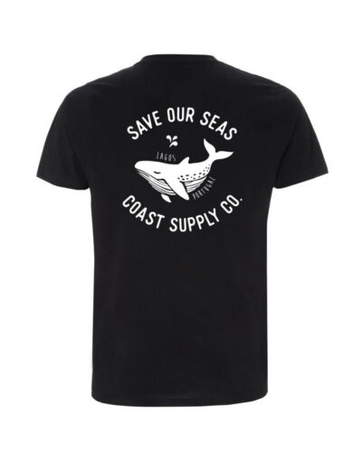 Save Our Seas Mens Tee - Black