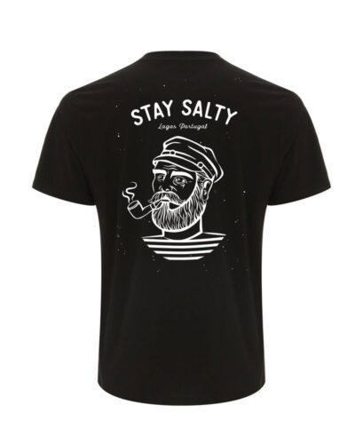 Stay Salty Mens Tee - Black