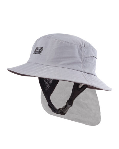 Indo Mens Stiff Peak Surf Hat - Grey