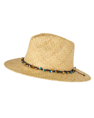 Breeze Womens Raffa Cane Hat - Natural