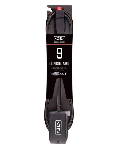 One-XT 9ft Longboard Leash - Lime