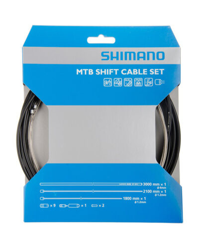 MTB Shift Cable Set - Black