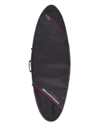 Compact Day Fish Cover - Black/Red