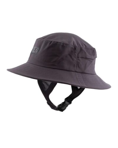 Bingin Mens Soft Peak Surf Hat - Black
