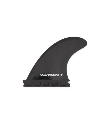 Polycarbonate Single Tab Tri Fins - Black