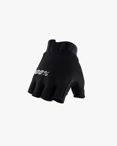Exceeda Gel Short Finger Cycling Gloves - Black
