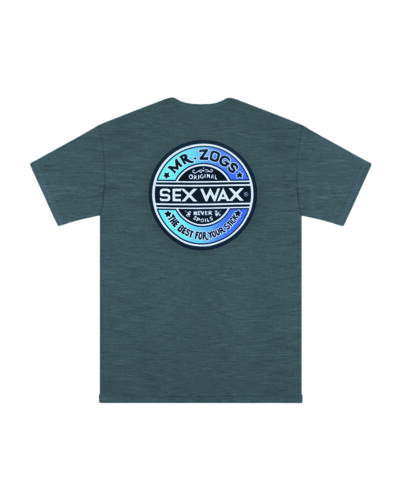 Sex Wax Fade Mens Tee - Graphite Heather