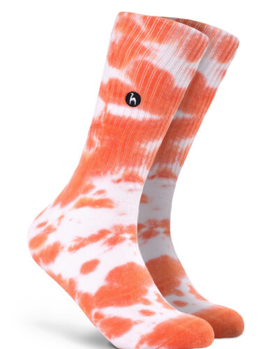 Tie Dye Socks - Coral