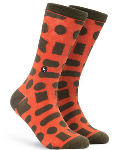 Big Shells Socks - Clay