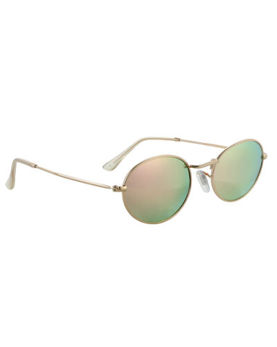 Campbell Polarized Sunglasses - Gold/Pink Lens