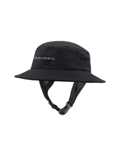 Bingin Youth Soft Peak Surf Hat - Black