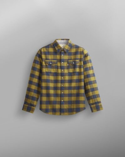 Hillsboro Mens Shirt - Dark Blue/Army Green