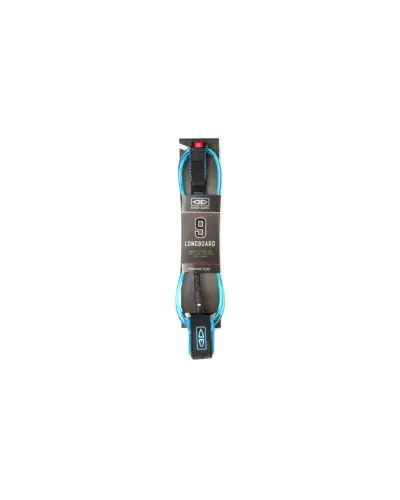 Diamond Flex 9ft Longboard Regular Leash - Blue