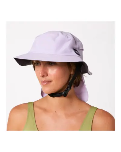 Indo Mens Stiff Peak Surf Hat - Pale Lilac