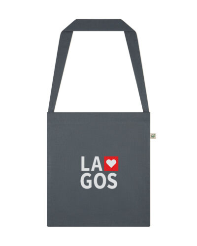 Love Lagos Cross Body Bag - Light Charcoal