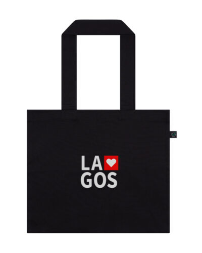 Love Lagos Large Tote Bag - Black