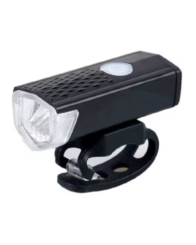 Rechargeable USB Bike Front Light - Black