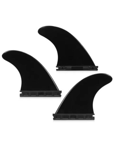 Single Tab Tri Fins - Black
