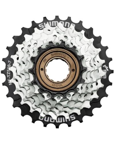 Tourney TZ510 7 Speed Freewheel Cassette 14-34T - Silver