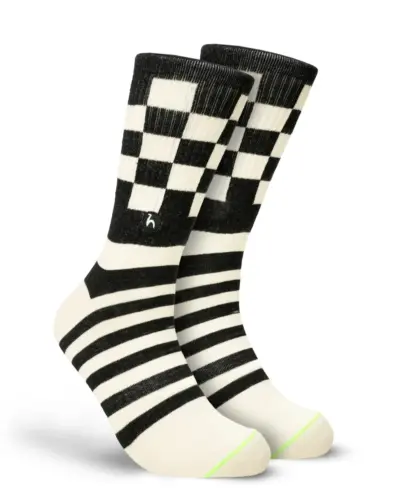Chess Socks - Black