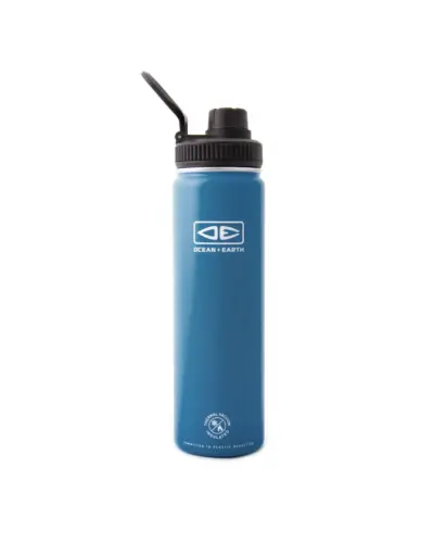 Insulated Screw Top Flask 720ml - Steel Blue