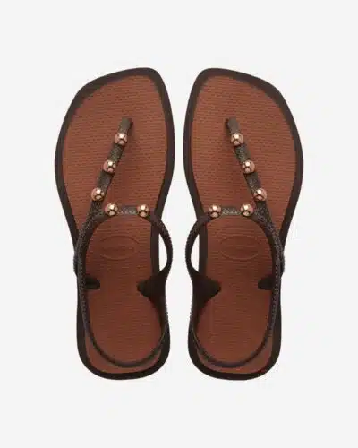Flash Fusion Beach Sandals - Coffee/Rust