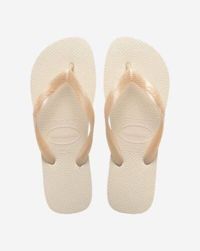 Top Senses Flip Flops - Beige Straw/Beige Straw