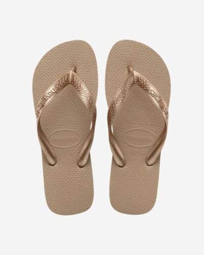 Top Tiras Flip Flops - Rose Gold