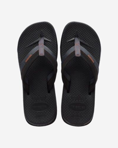 Track Plus Flip Flops - Graphite/Graphite/Black