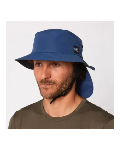 Indo Mens Stiff Peak Surf Hat - Navy